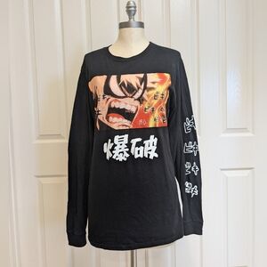💥 My Hero Academia Funimation Bakugo Unisex Long Sleeve M 💥